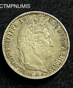 ,MONNAIE,1/4,FRANC,ARGENT,LOUIS,PHILIPPE,1834,W,LILLE,