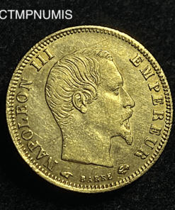 ,MONNAIE,5,FRANCS,OR,NAPOLEON,1857,