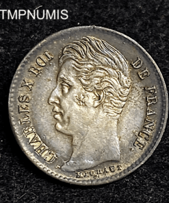 ,MONNAIE,1/4,FRANC,CHARLES,X,1829,W,LILLE,