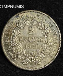 ,MONNAIE,2,FRANCS,CERES,ARGENT,1870,