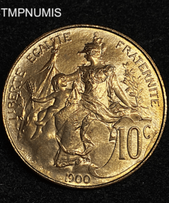 ,MONNAIE,10,CENTIMES,DUPUIS,1900,SUP,