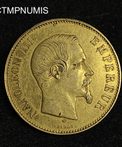,MONNAIE,100,FRANCS,OR,NAPOLEON,1857,