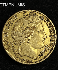 ,MONNAIE,10,FRANCS,OR,CERES,1851,
