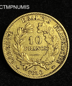 ,MONNAIE,10,FRANCS,OR,CERES,1850,