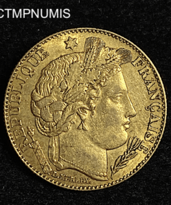 ,MONNAIE,10,FRANCS,OR,CERES,1899,