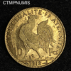 ,MONNAIE,10,FRANCS,OR,COQ,1912,