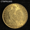 ,MONNAIE,10,FRANCS,OR,COQ,1914,