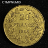 ,MONNAIE,BELGIQUE,20,FRANCS,OR,1865,