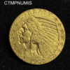 ,MONNAIE,ETATS,UNIS,5,DOLLAR,OR,INDIEN,1908,DENVER,