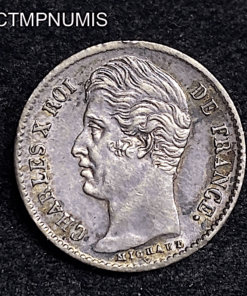 ,MONNAIE,1/4,FRANC,CHARLES,X,1828,W,LILLE,