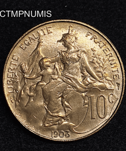,MONNAIE,10,CENTIMES,DUPUIS,1903,