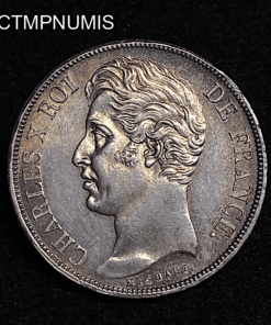 ,MONNAIE,2,FRANCS,ARGENT,CHARLES,X,1830,