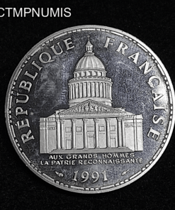 ,MONNAIE,100,FRANCS,PANTHEON,1991,