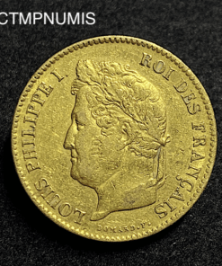 ,MONNAIE,40,FRANCS,OR,LOUIS,PHILIPPE,1834,