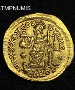 ,MONNAIE,ROMAINE,SOLIDUS,THEODOSE,II,CONSTANTINOPLE,