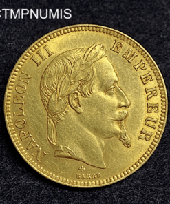 ,100,FRANCS,OR,NAPOLEON,1869,BB,STRASBOURG,