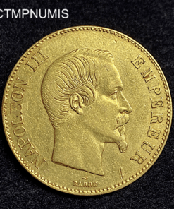 ,MONNAIE,100,FRANCS,OR,NAPOLEON,1857,