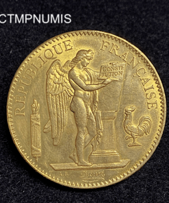 ,MONNAIE,100,FRANCS,OR,GENIE,1882,