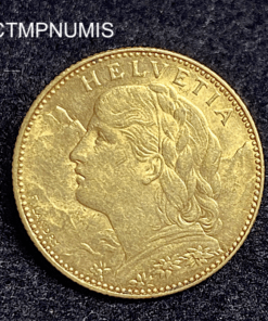 ,MONNAIE,SUISSE,10,FRANCS,OR,1911,