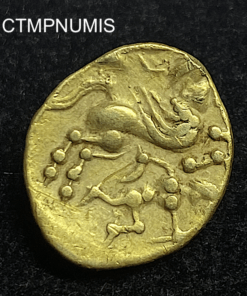 ,MONNAIE,GAULOISE,1/4,STATERE,CENOMANI,OR,