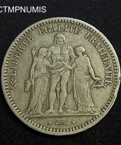 ,MONNAIE,5,FRANCS,ARGENT,1848,D,LYON,