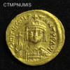 ,MONNAIE,BYSANTINE,OR,SOLIDUS,TIBERE,CONSTANTIN,