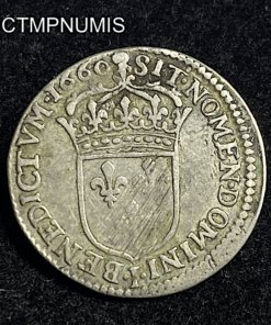 ,MONNAIE,1/12,ECU,LOUIS,XIV,1660,I,LIMOGES,