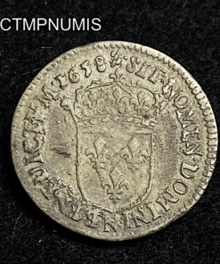 ,MONNAIE,1/12,ECU,LOUIS,XIV,1658,N,MONTPELLIER,