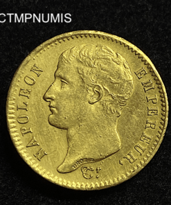 ,MONNAIE,20,FRANCS,OR,NAPOLEON,TETE,NUE,1807,