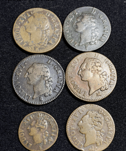 ,MONNAIE,LOUIS,SOL,1/2,LIARD,