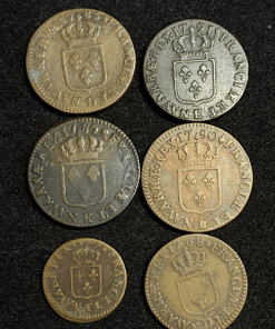 ,MONNAIE,LOUIS,SOL,1/2,LIARD,