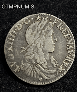 ,MONNAIE,1/12,ECU,LOUIS,XIV,JUVENILE,1660,D,LYON,
