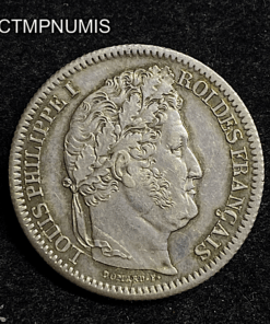 ,MONNAIE,2,FRANCS,LOUIS,PHILIPPE,1837,B,ROUEN,