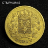 ,MONNAIE,40,FRANCS,OR,LOUIS,XVIII,1818,W,LILLE,