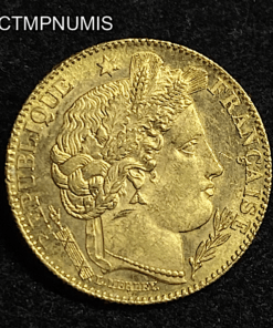 ,MONNAIE,10,FRANCS,OR,CERES,1899,