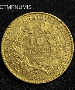 ,MONNAIE,10,FRANCS,OR,CERES,1899,