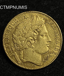 ,MONNAIE,10,FRANCS,OR,CERES,1899,