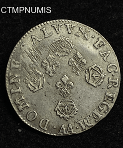 ,MONNAIE,LOUIS,XIV,10,SOLS,4,COURONNE,1706,AA,METZ,