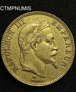 ,MONNAIE,100,FRANCS,OR,NAPOLEON,1868,