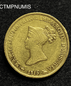 ,MONNAIE,ITALIE,20,LIRE,MARIE,LOUIS,PARME,1815,