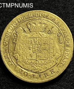 ,MONNAIE,ITALIE,20,LIRE,MARIE,LOUIS,PARME,1815,