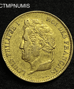 ,MONNAIE,40,FRANCS,OR,LOUIS,PHILIPPE,1831,
