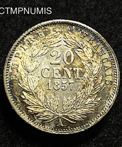 ,MONNAIE,20,CENTIMES,NAPOLEON,1857,