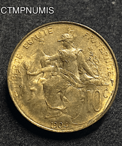 ,MONNAIE,10,CENTIMES,DUPUIS,1904,
