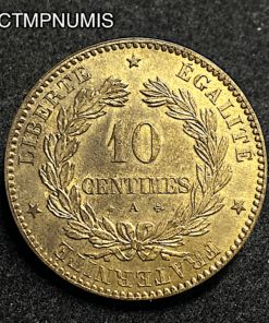 ,MONNAIE,10,CENTIMES,CERES,1877,SUP,