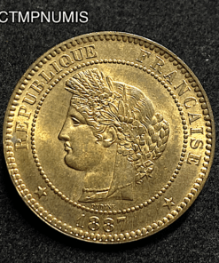 ,MONNAIE,10,CENTIMES,CERES,1887,SPL,