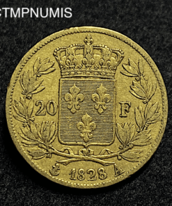 ,MONNAIE,20,FRANCS,OR,CHARLES,X,1828,