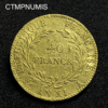 ,MONNAIE,40,FRANCS,OR,CONSULAT,BONAPARTE,AN,XI,