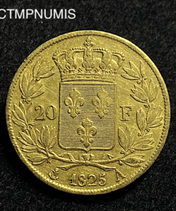 ,MONNAIE,20,FRANCS,OR,CHARLES,X,1825,