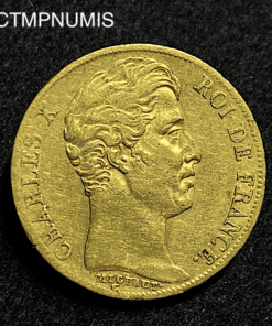 ,MONNAIE,20,FRANCS,OR,CHARLES,X,1825,